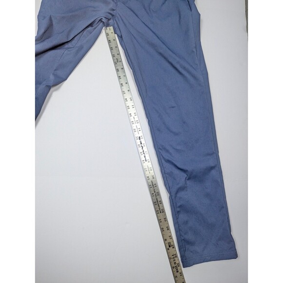 Adidas Stretch Casual Golf Active Chino Style Pants Mens Blue 34 x 32 - Picture 10 of 12